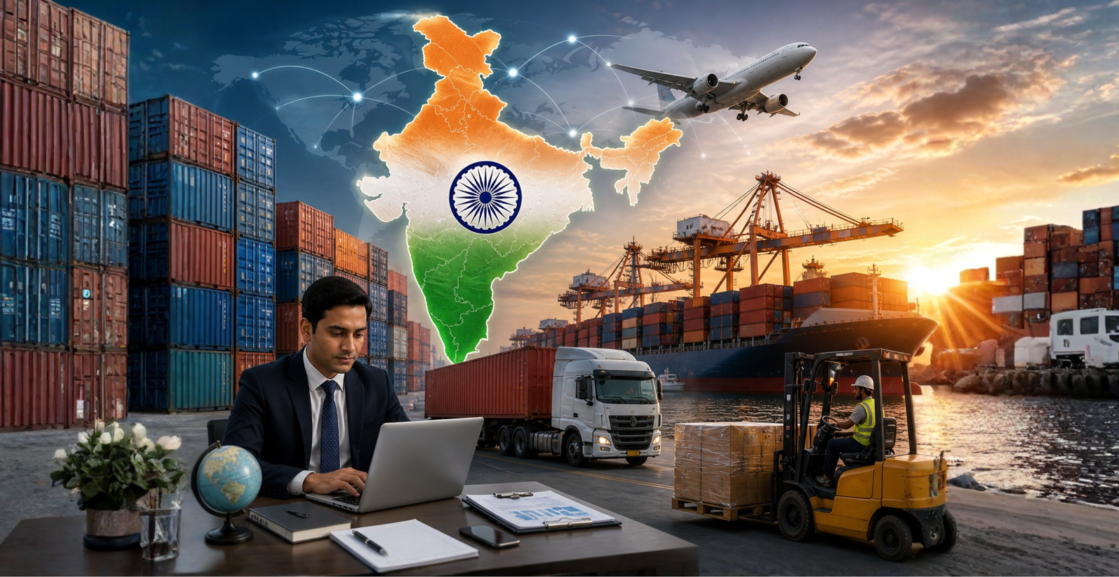 Import Logistics Company India Freight and Supply Chain